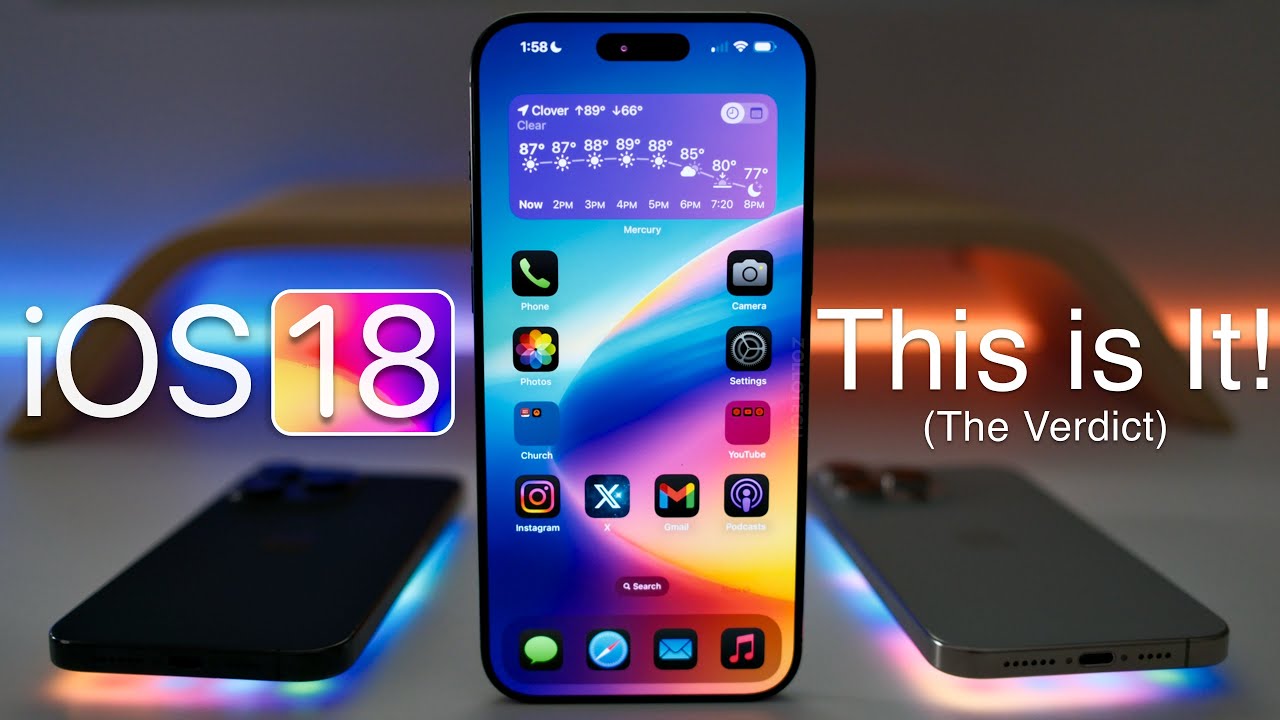 new ios 18 features